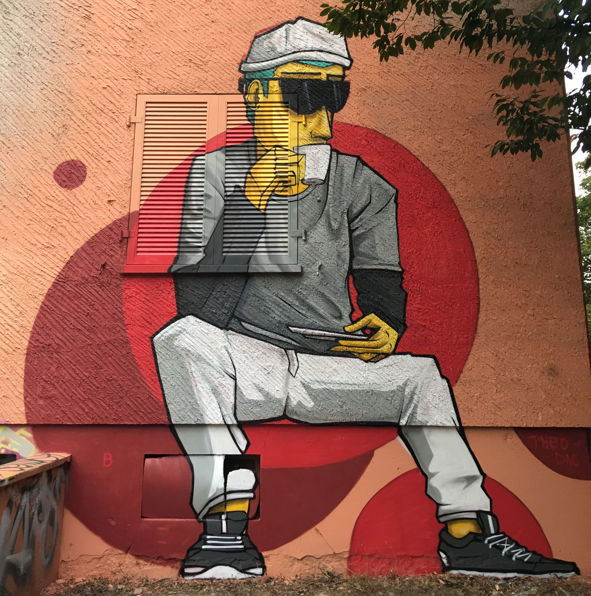 Graffitis aux Ouches 2018
